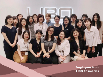 Libo Cosmetics is certified as a womens business enterprise